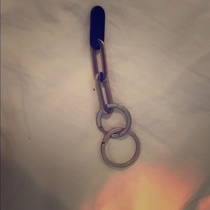 Sterling silver Tiffany Key ring